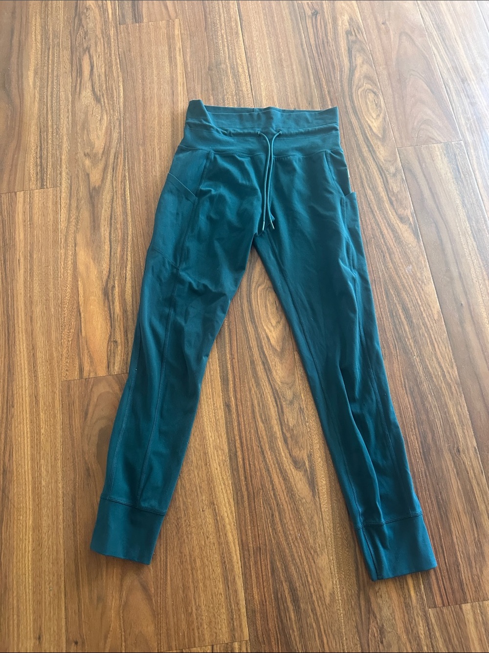 Vuori Women’s Dark Teal Pocket Leggings